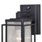 Vaxcel Hyde Park 1 Light Dusk to Dawn Bronze Mission Outdoor Wall Lantern Clear Glass T0466 - alternate 5